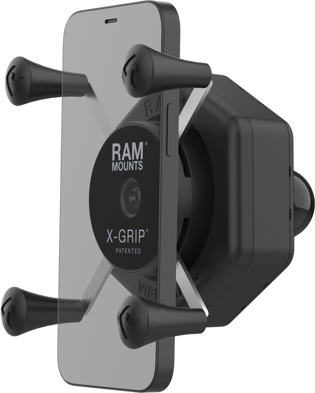 Photo of X-GRIP VIBE-SAFE PHONE HOLDER WITH BALL ADAPTER by RAM - Premium Accessories for UTVs / Side by Sides