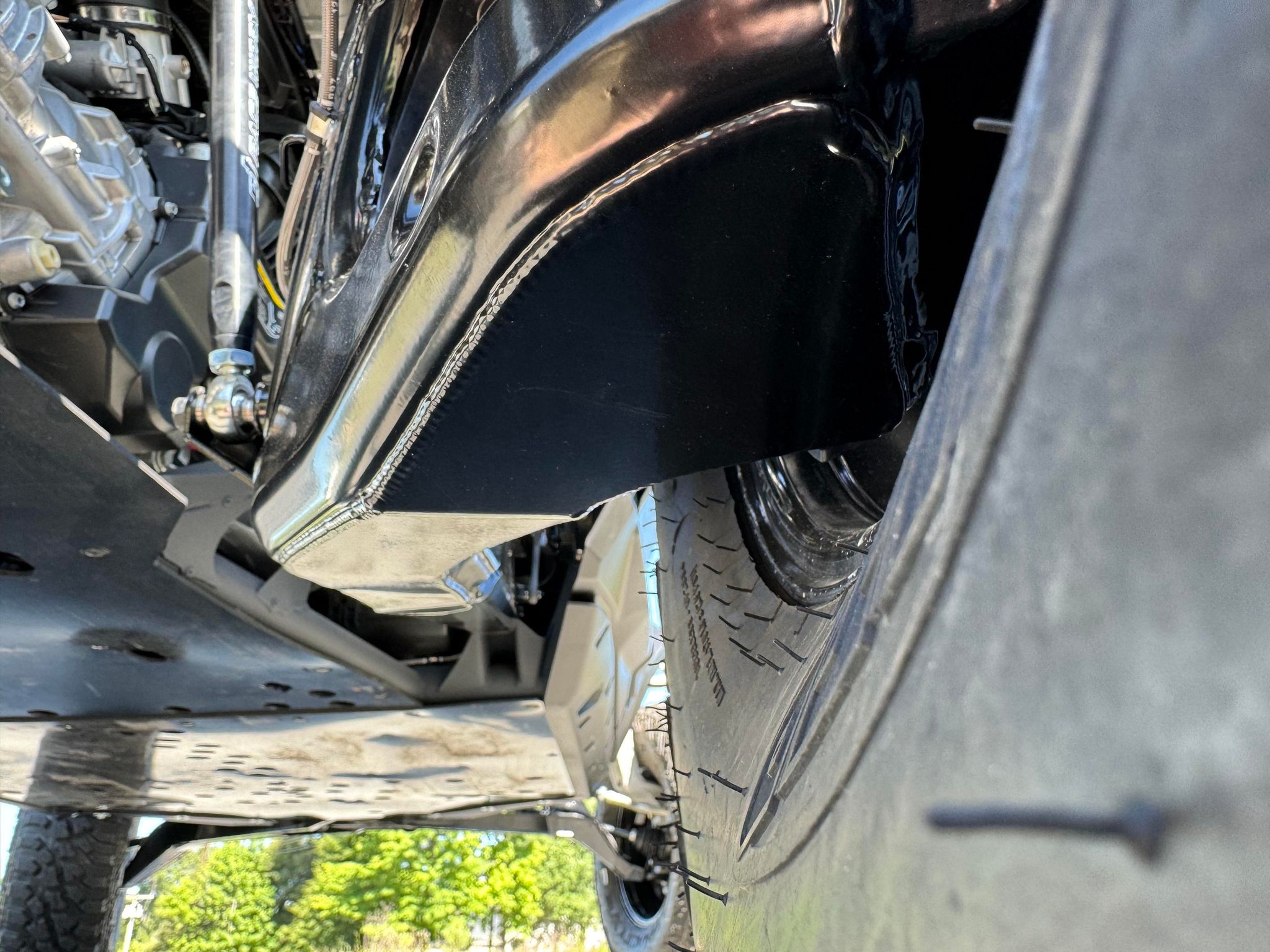 Photo of Maverick R Weld On Trailing Arm Gusset Kit by CT Race Worx - Premium Suspension for UTVs / Side by Sides