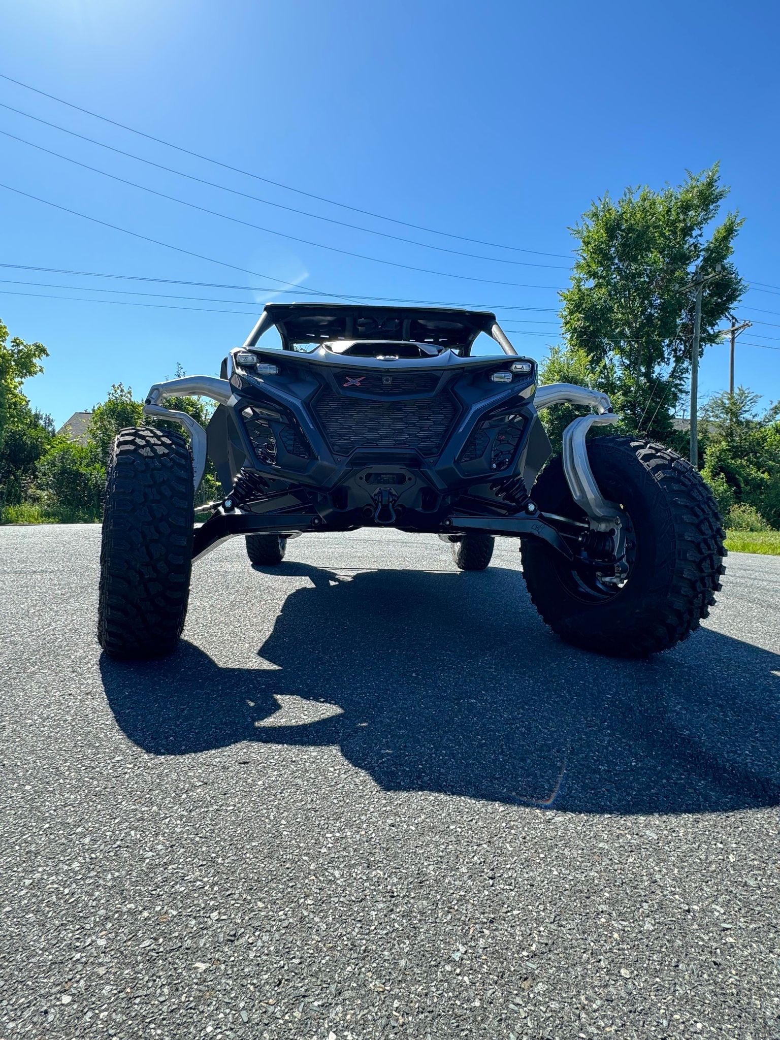 Photo of Maverick R Pro Rock High Clearance Lower A Arms by CT Race Worx - Premium Suspension for UTVs / Side by Sides