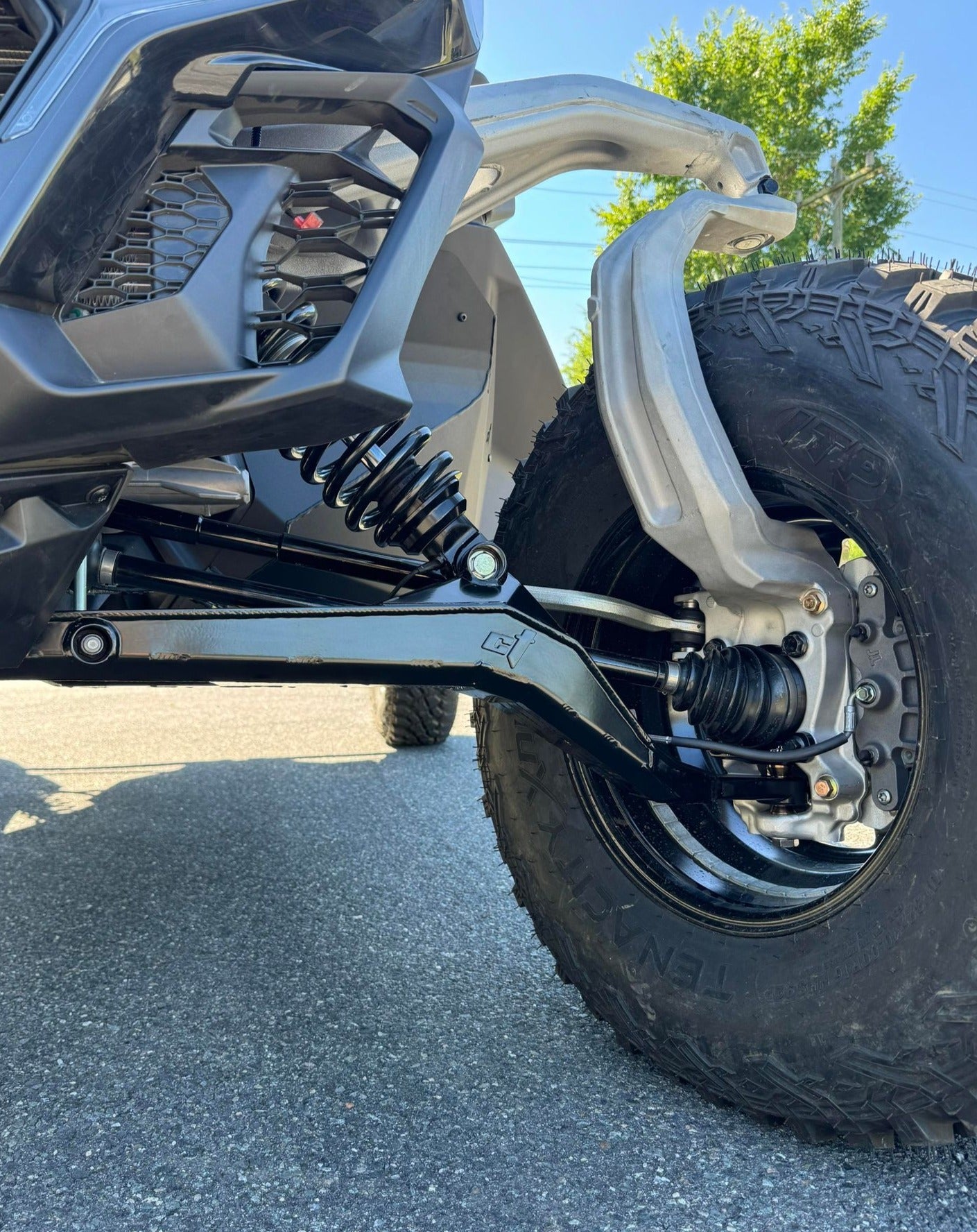 Photo of Maverick R Pro Rock High Clearance Lower A Arms by CT Race Worx - Premium Suspension for UTVs / Side by Sides