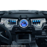 50 Caliber Racing RZR XP1000 8-Switch Billet Aluminum Dash Panel