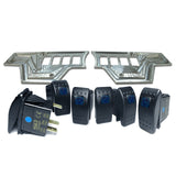 RZR XP1000 8-Switch Billet Aluminum Dash Panel