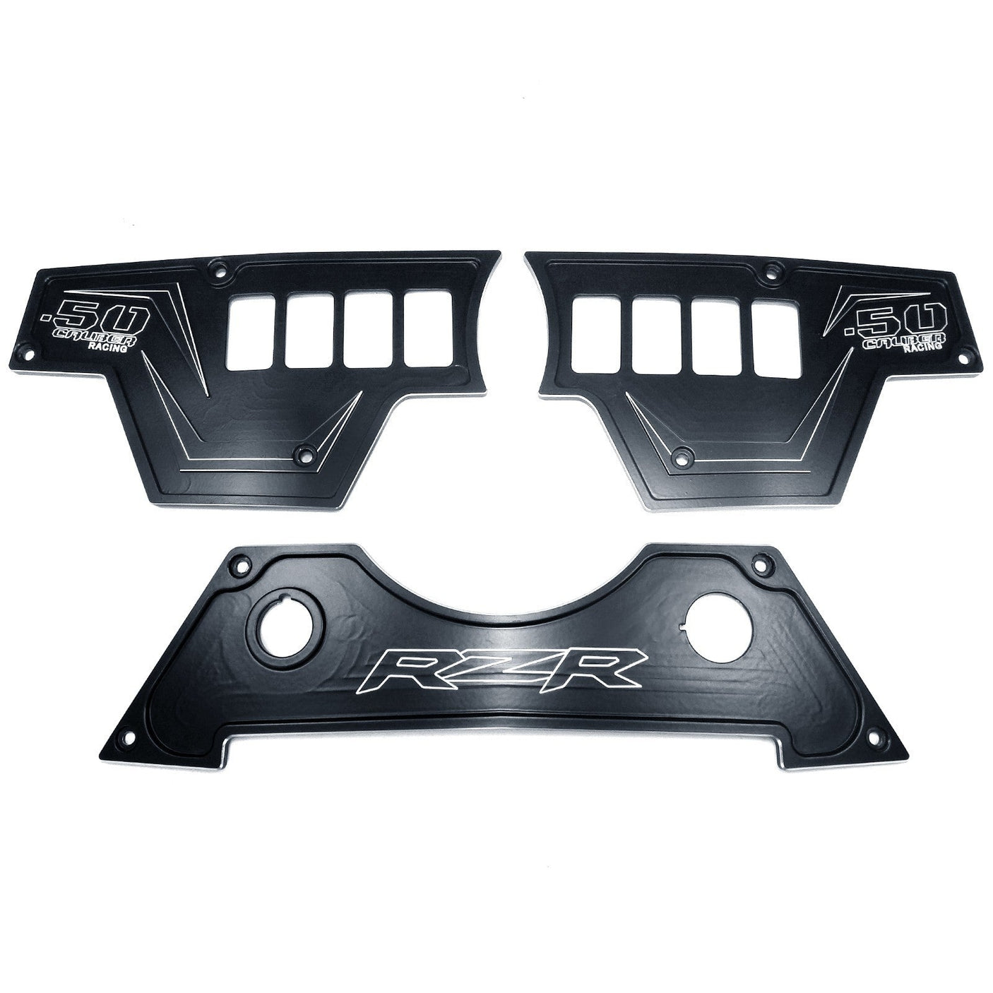 50 Caliber Racing RZR XP1000 8-Switch Billet Aluminum Dash Panel