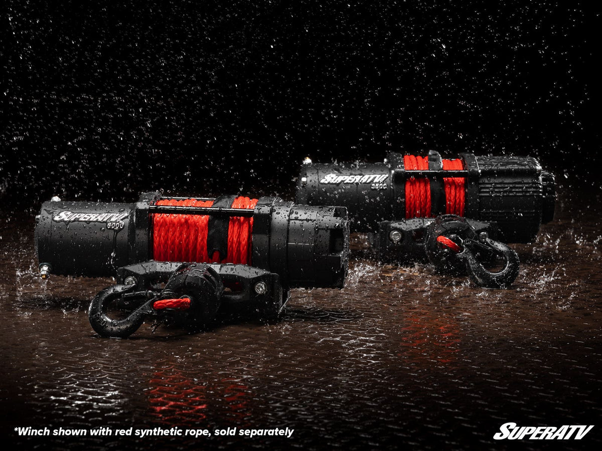 Photo of SuperATV 4500 Lb. UTV/ATV Winch (With Wireless Remote & Synthetic Rope) by SuperATV - Premium Winches & Winch Mounts for UTVs / Side by Sides