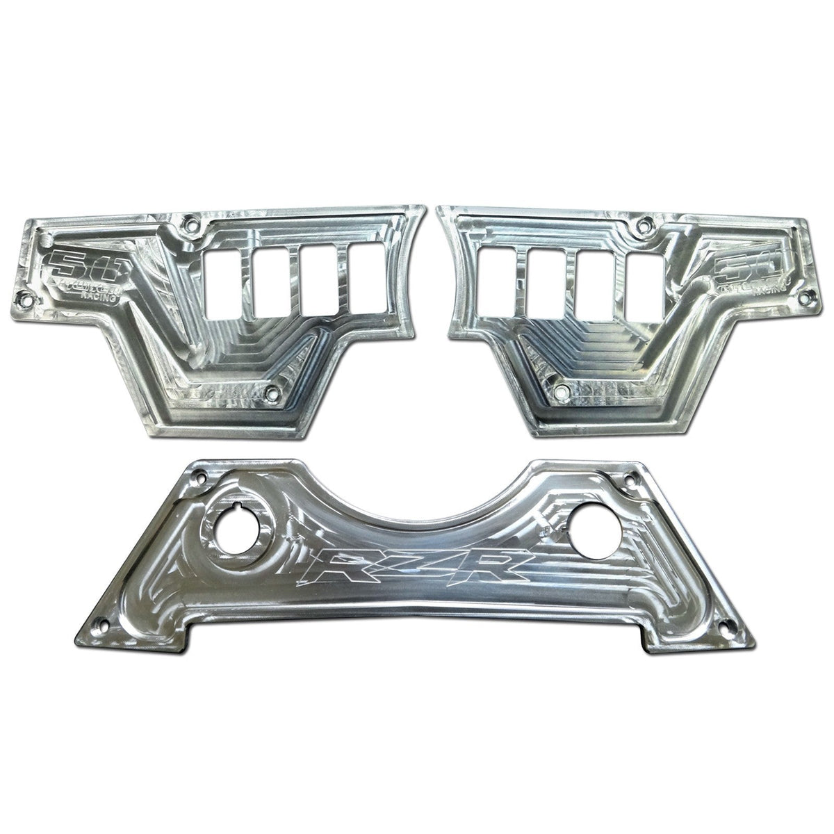 50 Caliber Racing RZR XP1000 8-Switch Billet Aluminum Dash Panel