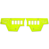 50 Caliber Racing RZR XP1000 8-Switch Billet Aluminum Dash Panel