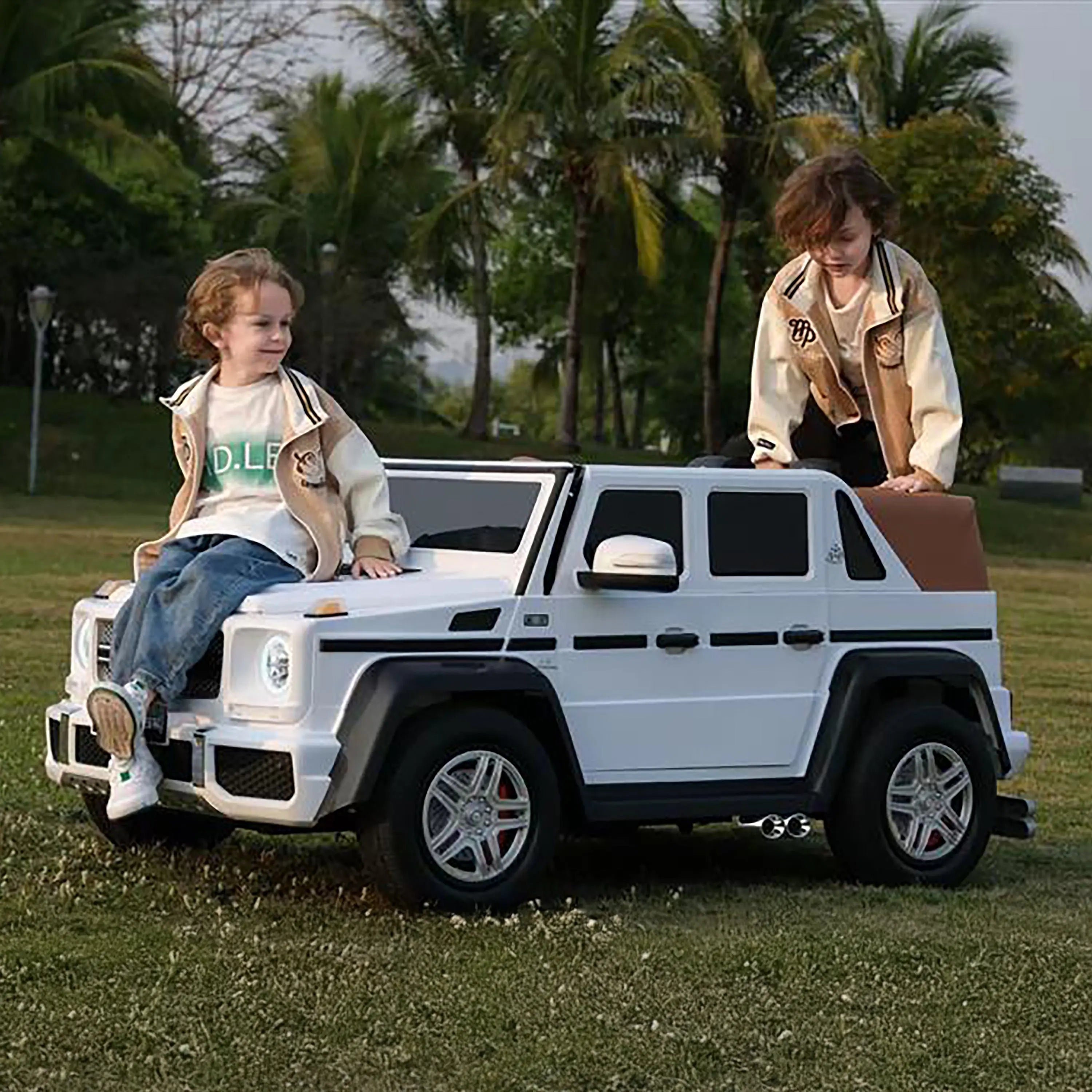 Photo of 24V Mercedes Maybach G650 Brushless Motor Ride-on by Freddo Toys - Premium Ride On Cars for UTVs / Side by Sides