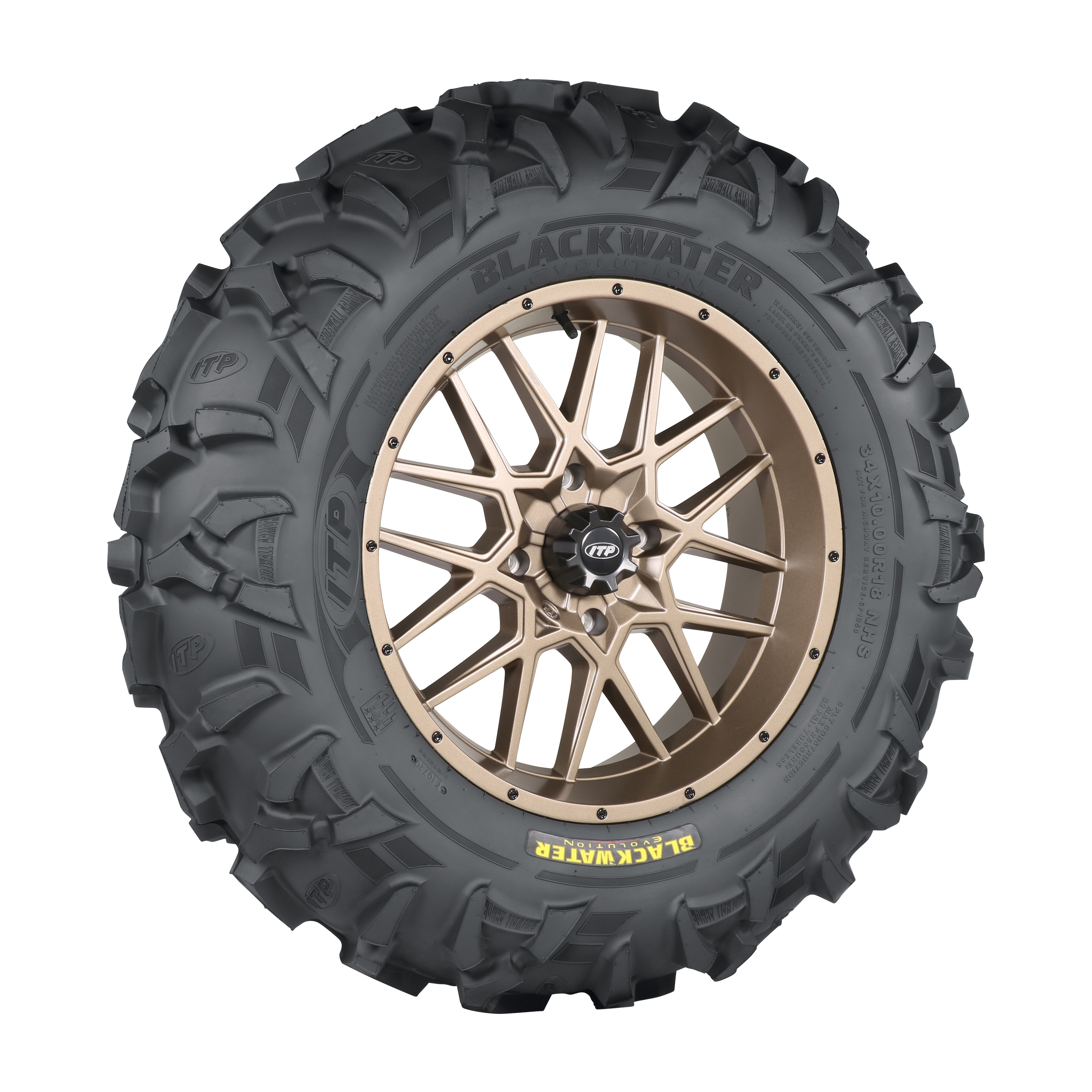 Photo of TIRE BLACKWATER F/R 34X10R18 LR1820LBS RADIAL by ITP - Premium Tires for UTVs / Side by Sides