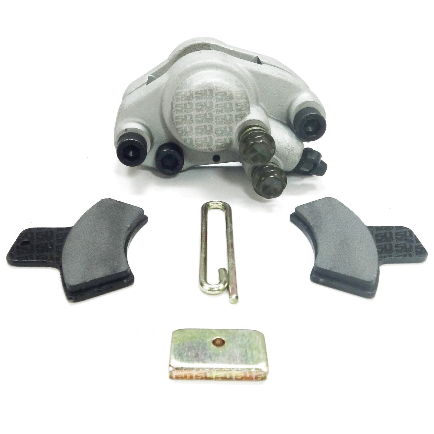 Polaris Scrambler 500 Rear Brake Caliper with Pads image 2