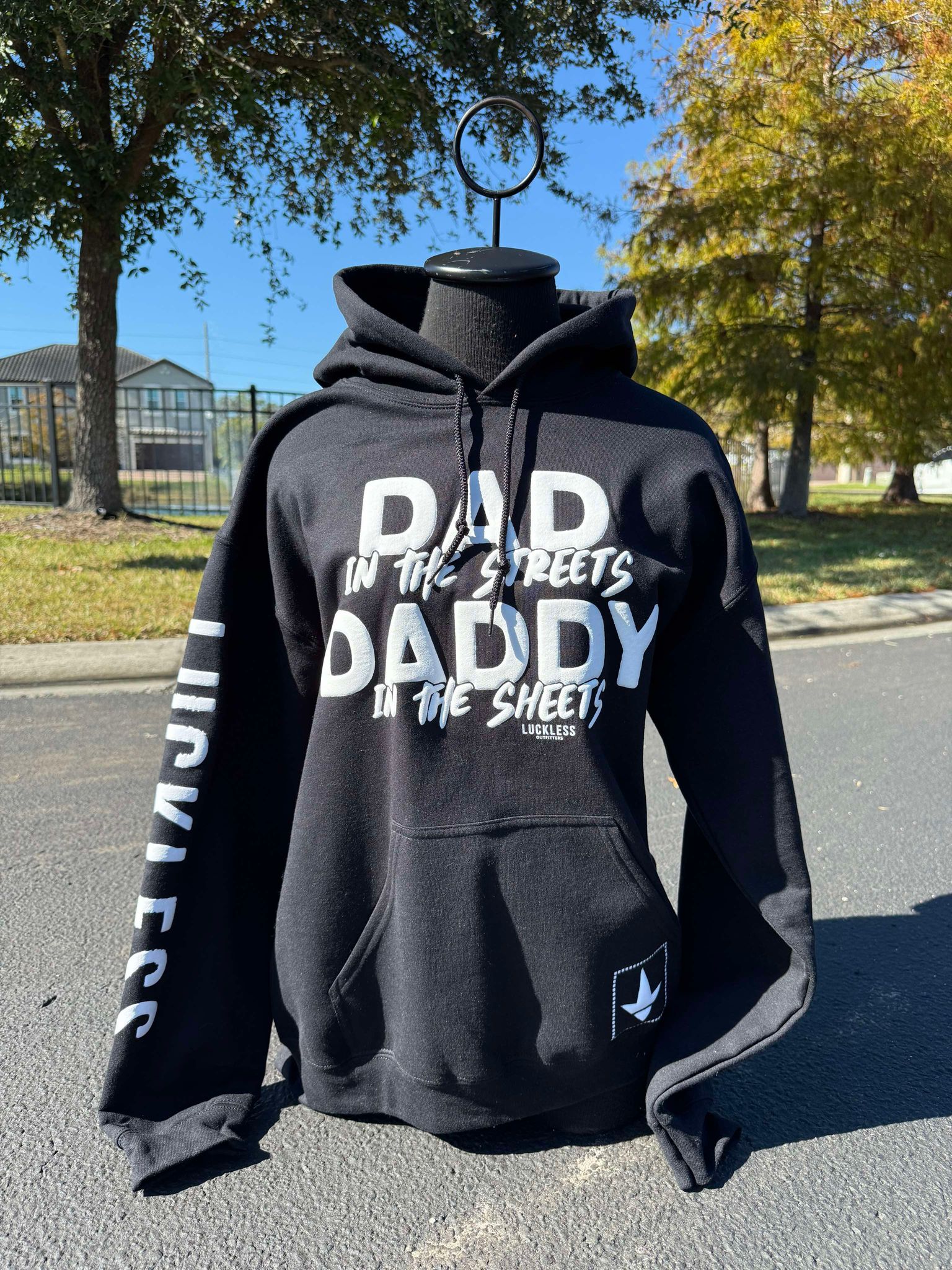 Photo of Dad in the Streets Hoodie by Luckless Outfitters - Premium Hoodie for UTVs / Side by Sides
