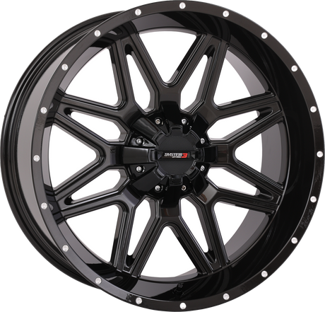 Photo of ST7 WHEEL 20X9 5+4 (0MM) 4/137 & 4/156 GLOSS BLACK by SYSTEM 3 - Premium Wheels for UTVs / Side by Sides