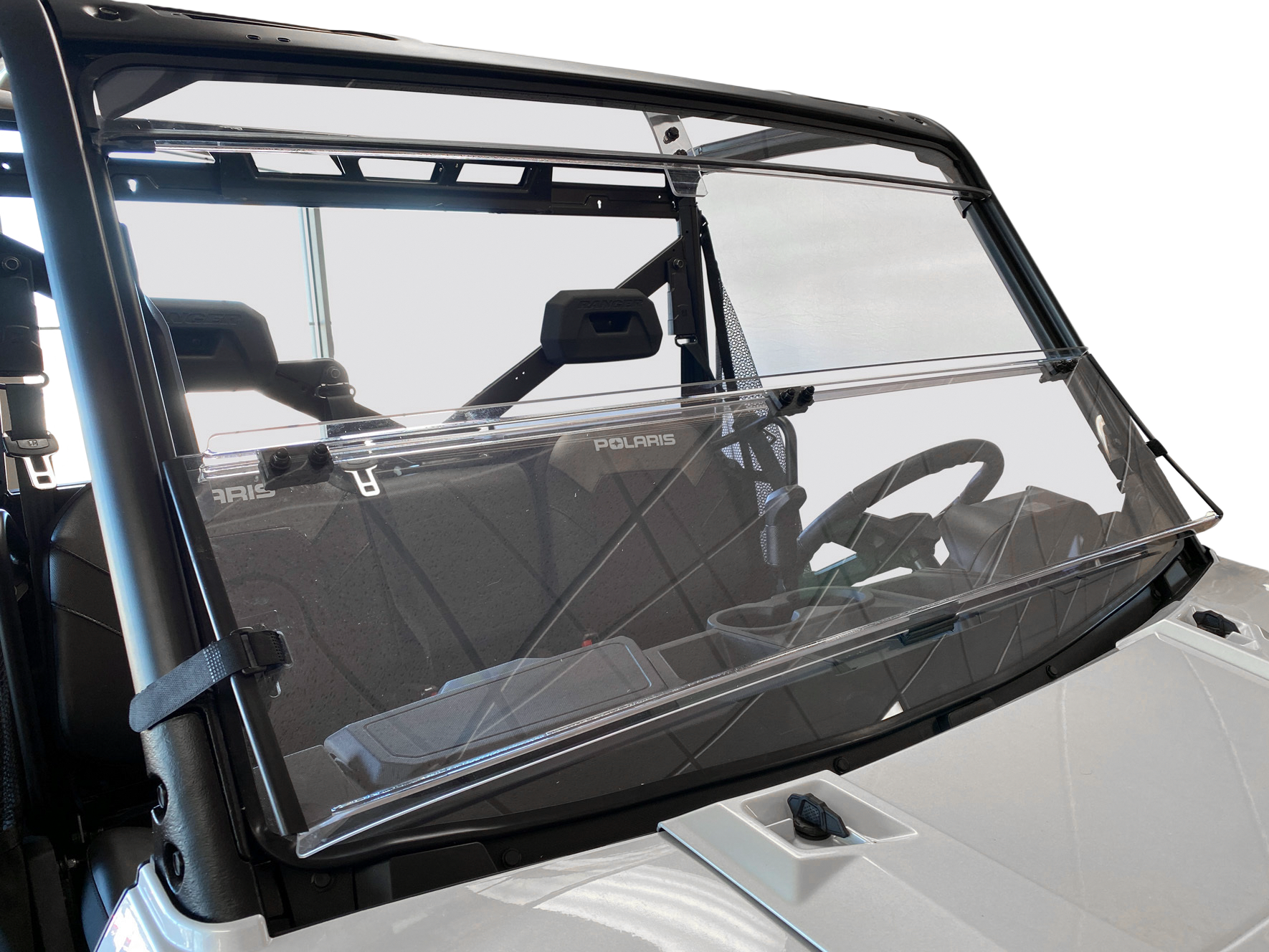 Photo of Folding Windshield for Honda Talon 1000R Xplorer ATV UTV Off-road Vehicles by OPEN TRAIL - Premium Windshield/Windscreen for UTVs / Side by Sides