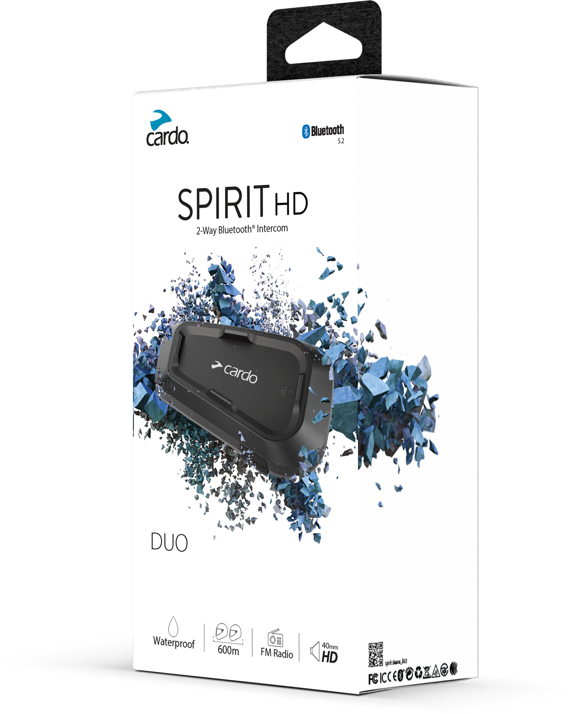 Photo of SPIRIT HD BLUETOOTH HEADSET DUO by CARDO - Premium Audio/Visual/Communication for UTVs / Side by Sides