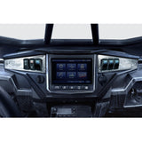50 Caliber Racing Polaris RZR XP1000 Ride Command 6-Switch CNC Billet Dash Panel - Multiple Colors + Optional Switches (