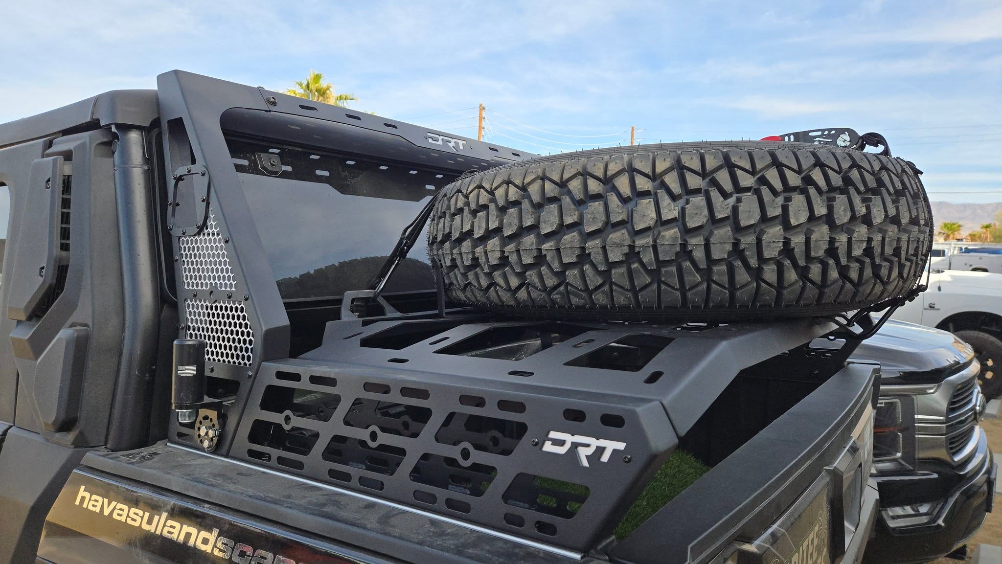 2024+ Polaris Xpedition Chase Rack & Tire Carrier System by DRT Motorsports