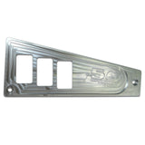 50 Caliber Racing Polaris RZR XP1000 Ride Command 6-Switch CNC Billet Dash Panel - Multiple Colors + Optional Switches (