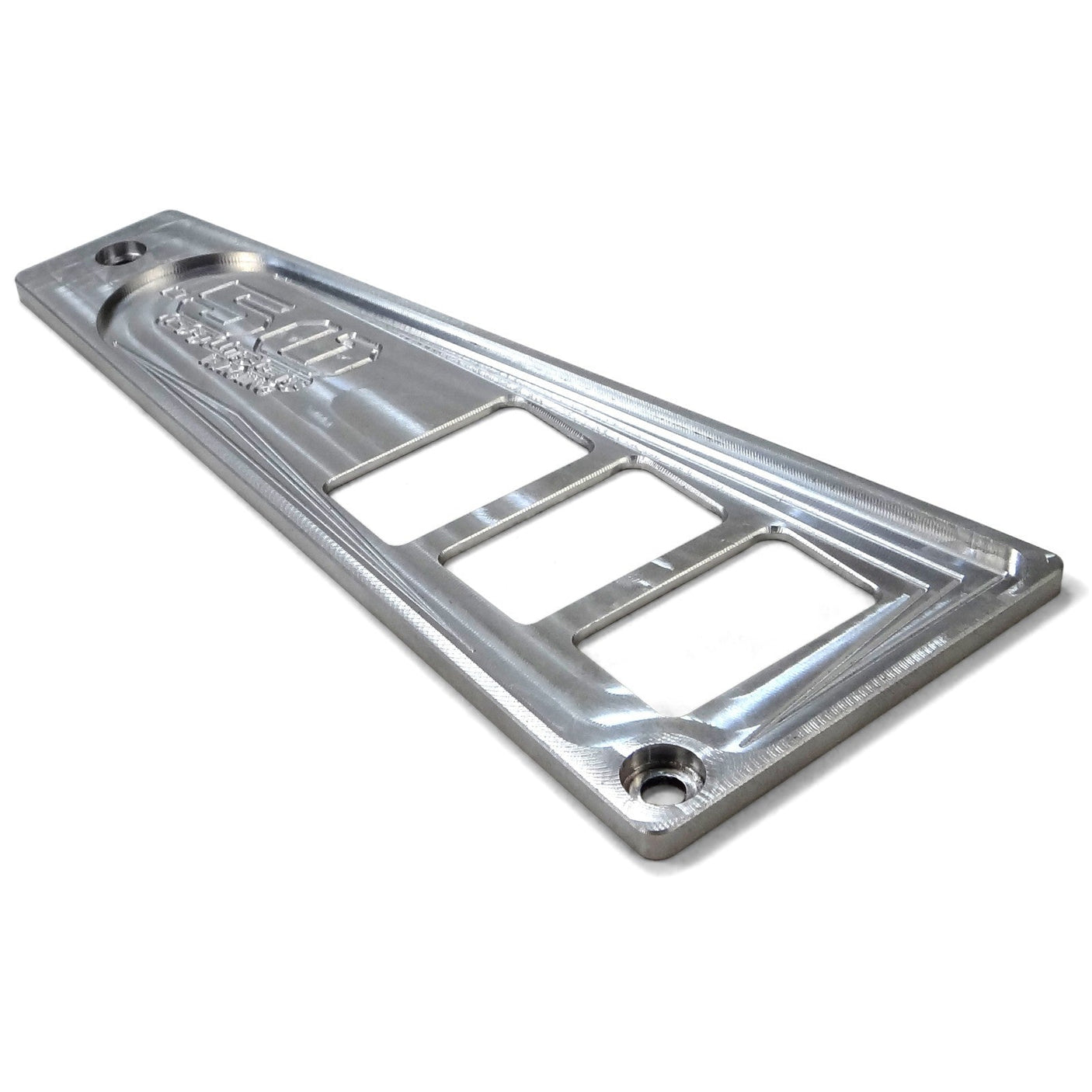 50 Caliber Racing Polaris RZR XP1000 Ride Command 6-Switch CNC Billet Dash Panel - Multiple Colors + Optional Switches (