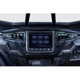 50 Caliber Racing Polaris RZR XP1000 Ride Command 6-Switch CNC Billet Dash Panel - Multiple Colors + Optional Switches (
