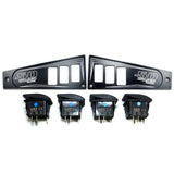 50 Caliber Racing Polaris RZR XP1000 Ride Command 6-Switch CNC Billet Dash Panel - Multiple Colors + Optional Switches (
