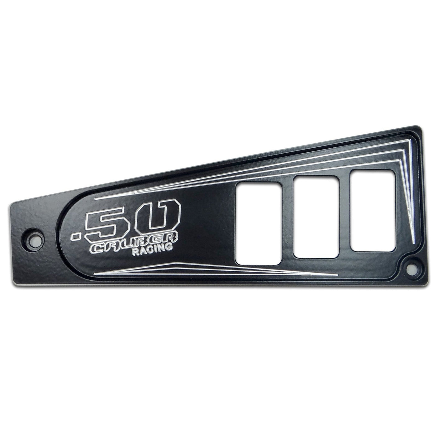 50 Caliber Racing Polaris RZR XP1000 Ride Command 6-Switch CNC Billet Dash Panel - Multiple Colors + Optional Switches (