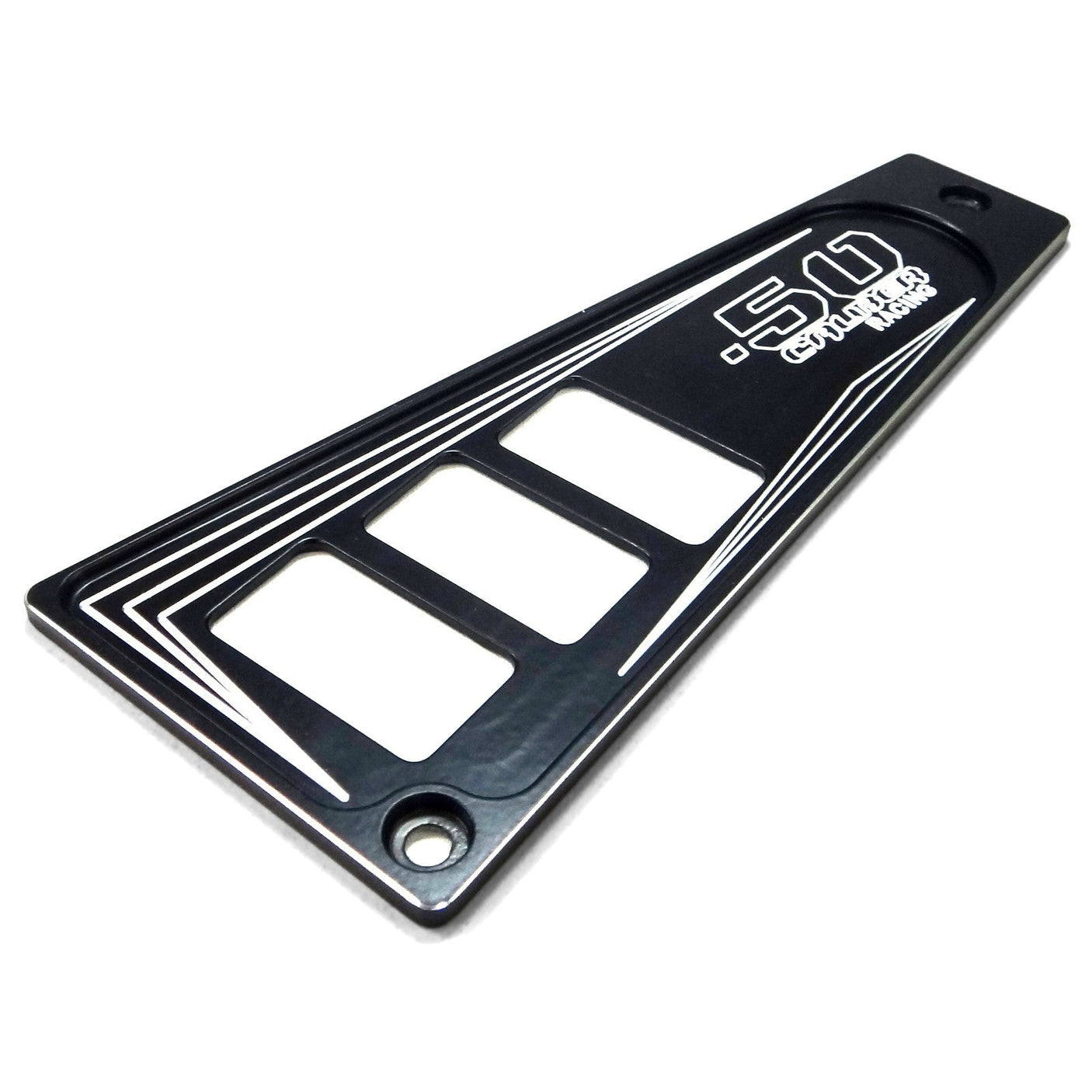 50 Caliber Racing Polaris RZR XP1000 Ride Command 6-Switch CNC Billet Dash Panel - Multiple Colors + Optional Switches (