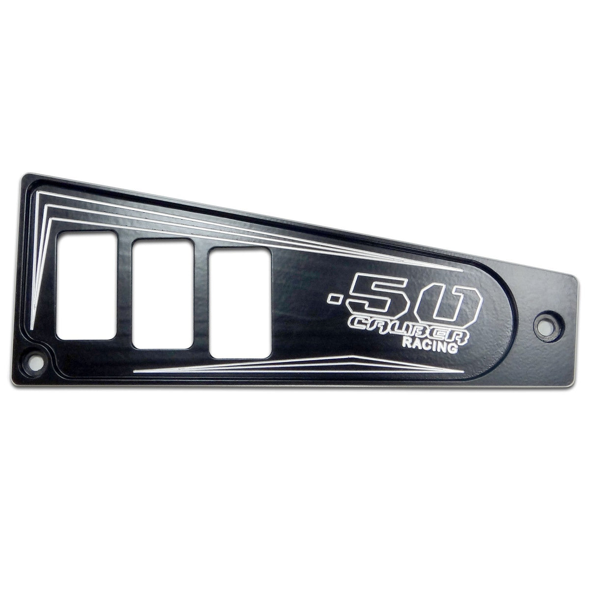 50 Caliber Racing Polaris RZR XP1000 Ride Command 6-Switch CNC Billet Dash Panel - Multiple Colors + Optional Switches (
