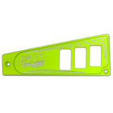 50 Caliber Racing Polaris RZR XP1000 Ride Command 6-Switch CNC Billet Dash Panel - Multiple Colors + Optional Switches (