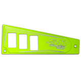 50 Caliber Racing Polaris RZR XP1000 Ride Command 6-Switch CNC Billet Dash Panel - Multiple Colors + Optional Switches (