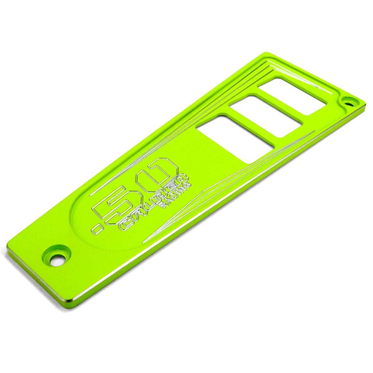 50 Caliber Racing Polaris RZR XP1000 Ride Command 6-Switch CNC Billet Dash Panel - Multiple Colors + Optional Switches (