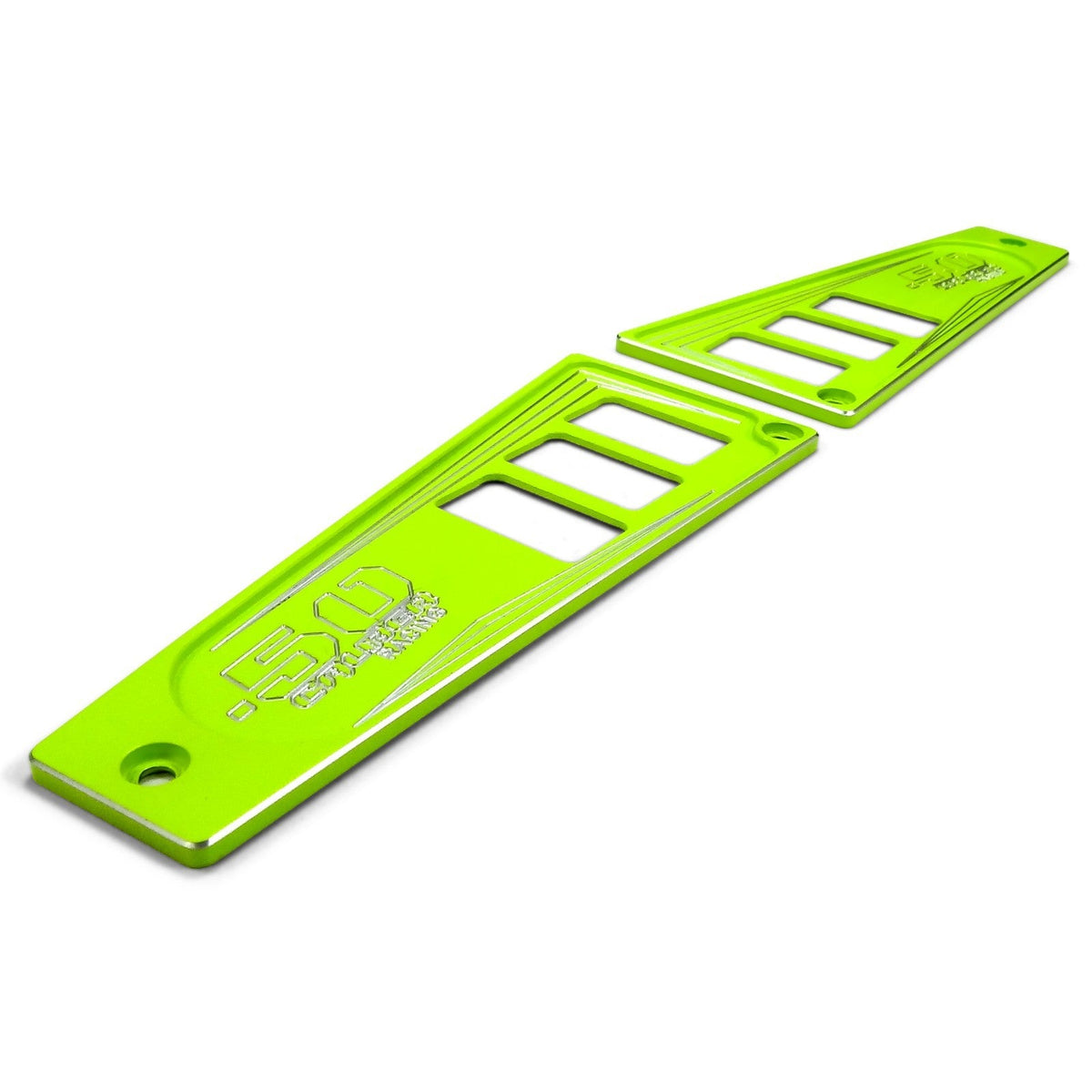 50 Caliber Racing Polaris RZR XP1000 Ride Command 6-Switch CNC Billet Dash Panel - Multiple Colors + Optional Switches (