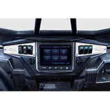 50 Caliber Racing Polaris RZR XP1000 Ride Command 6-Switch CNC Billet Dash Panel - Multiple Colors + Optional Switches (