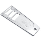 50 Caliber Racing Polaris RZR XP1000 Ride Command 6-Switch CNC Billet Dash Panel - Multiple Colors + Optional Switches (