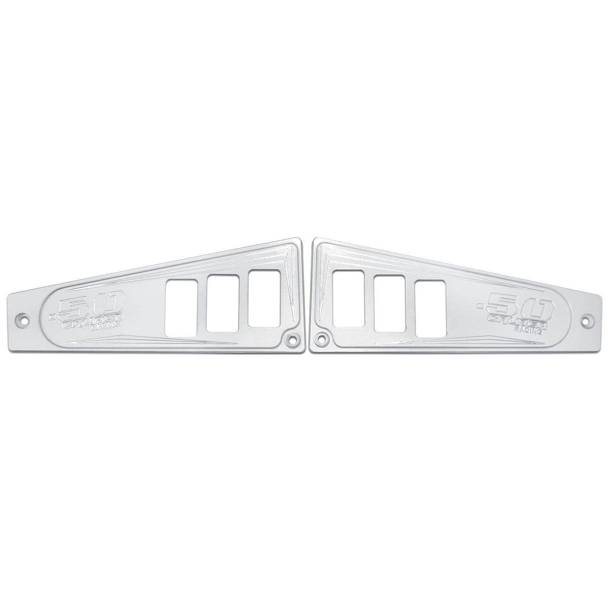 50 Caliber Racing Polaris RZR XP1000 Ride Command 6-Switch CNC Billet Dash Panel - Multiple Colors + Optional Switches (