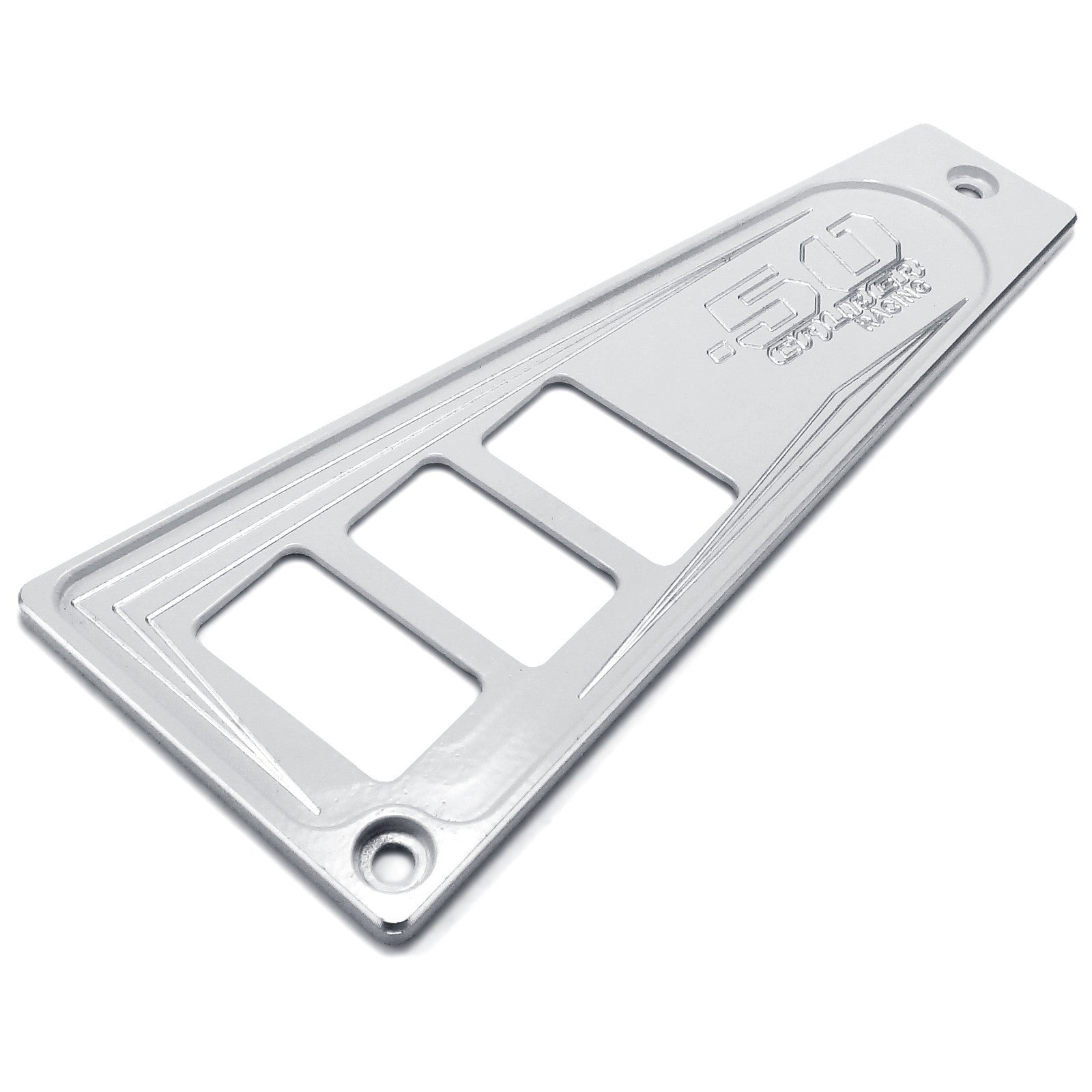 Polaris RZR XP1000 Ride Command 6-Switch CNC Billet Dash Panel - Multiple Colors + Optional Switches (2017+)