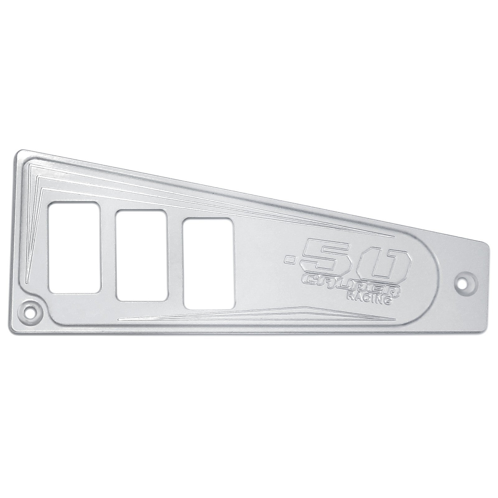 Polaris RZR XP1000 Ride Command 6-Switch CNC Billet Dash Panel - Multiple Colors + Optional Switches (2017+)