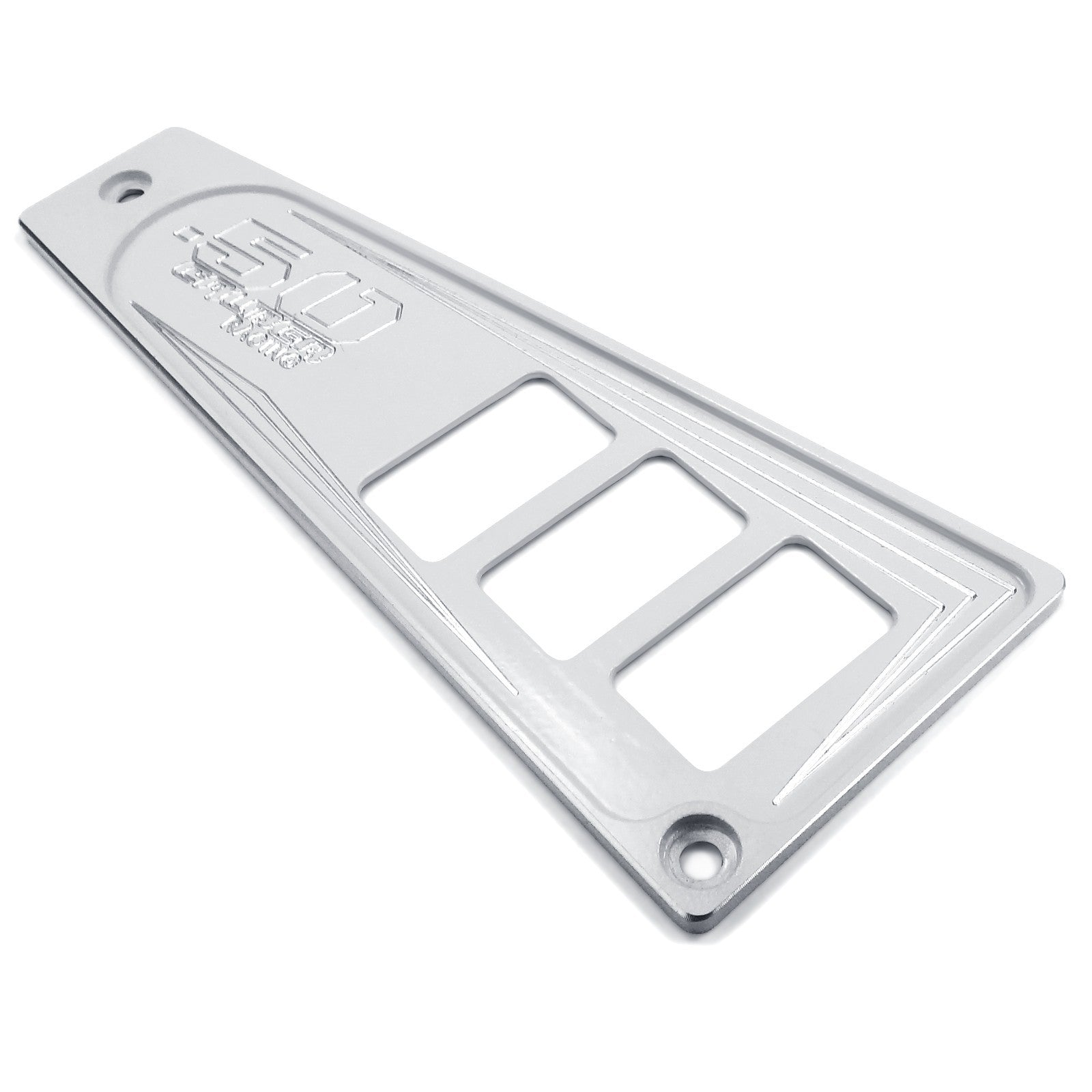 Polaris RZR XP1000 Ride Command 6-Switch CNC Billet Dash Panel - Multiple Colors + Optional Switches (2017+)