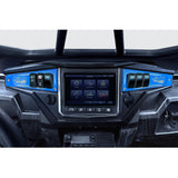 50 Caliber Racing Polaris RZR XP1000 Ride Command 6-Switch CNC Billet Dash Panel - Multiple Colors + Optional Switches (