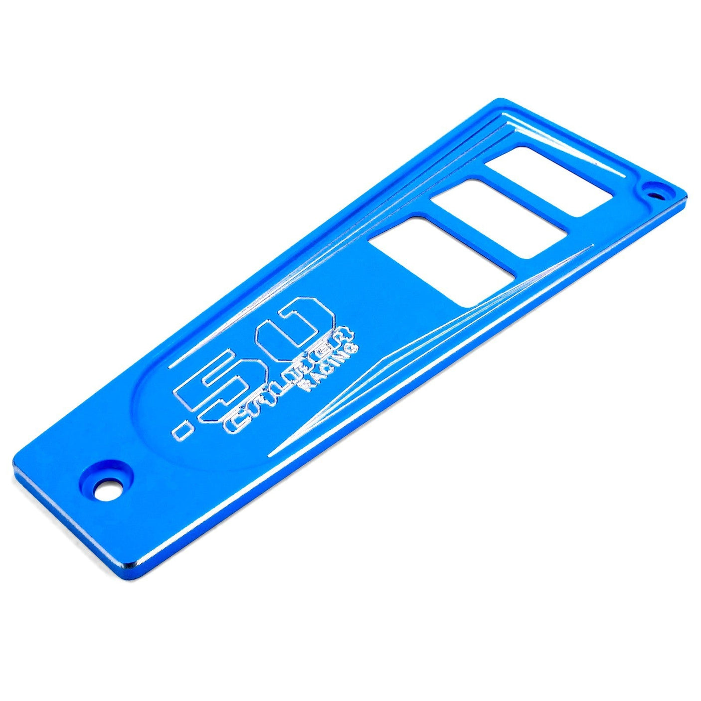 50 Caliber Racing Polaris RZR XP1000 Ride Command 6-Switch CNC Billet Dash Panel - Multiple Colors + Optional Switches (