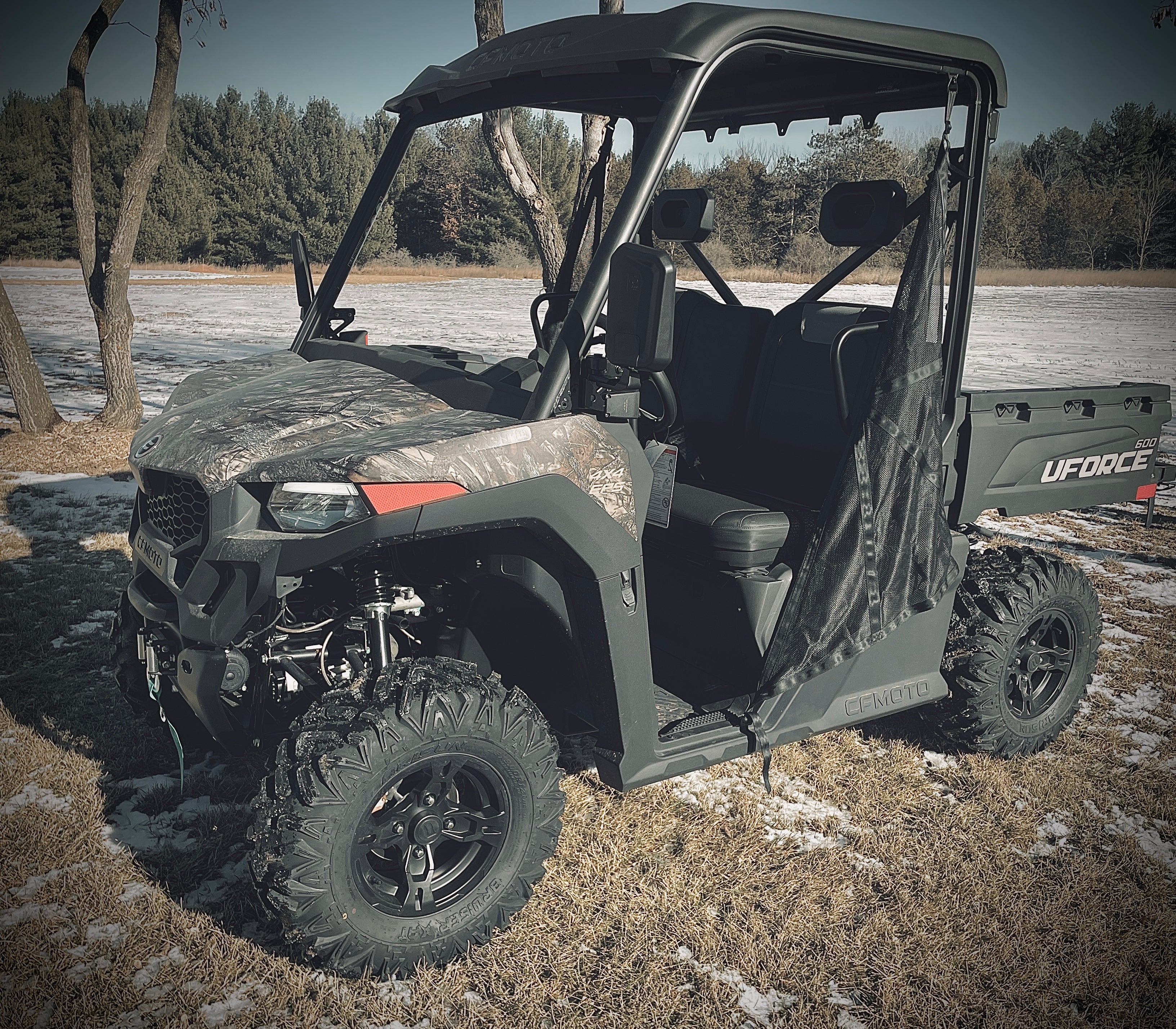 Photo of CFMOTO UFORCE 600 Rubber Floor Mats by Terick Solutions - Premium UTV Rubber floor mats for UTVs / Side by Sides