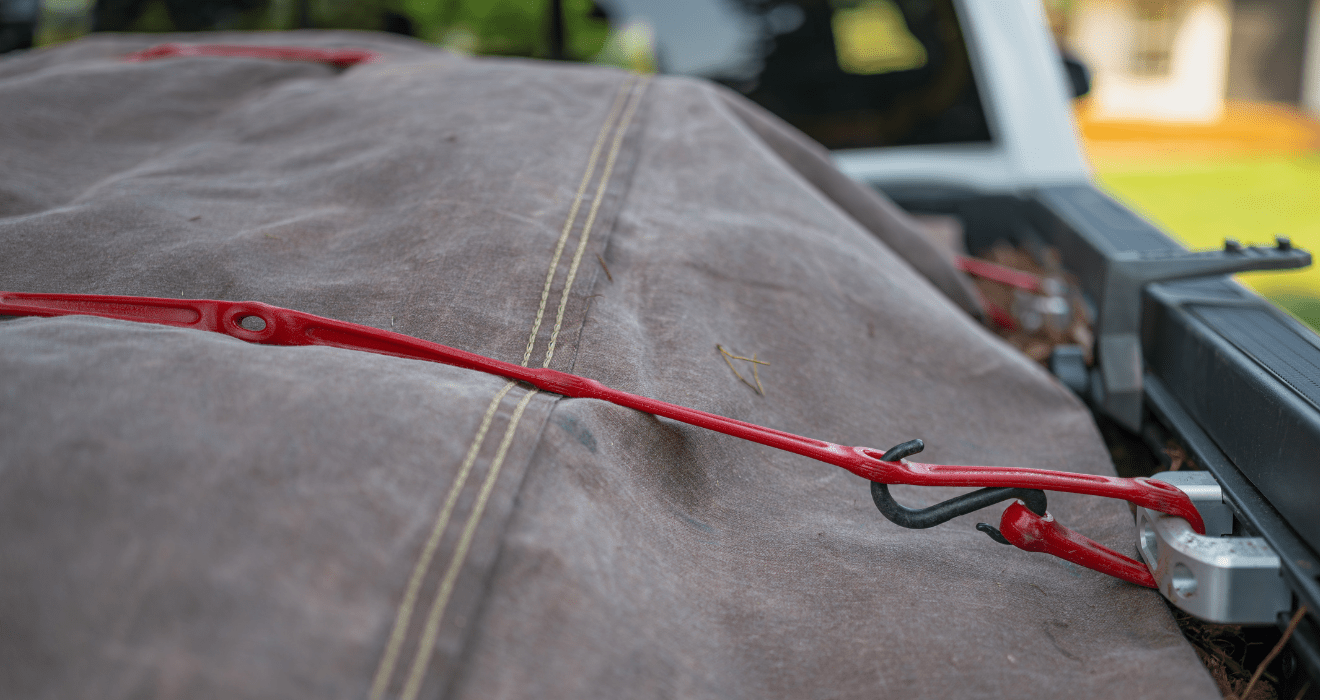 Photo of 48" Adjust-A-Strap® Adjustable Bungee Strap 2 Pack by ShockStrap - Premium for UTVs / Side by Sides
