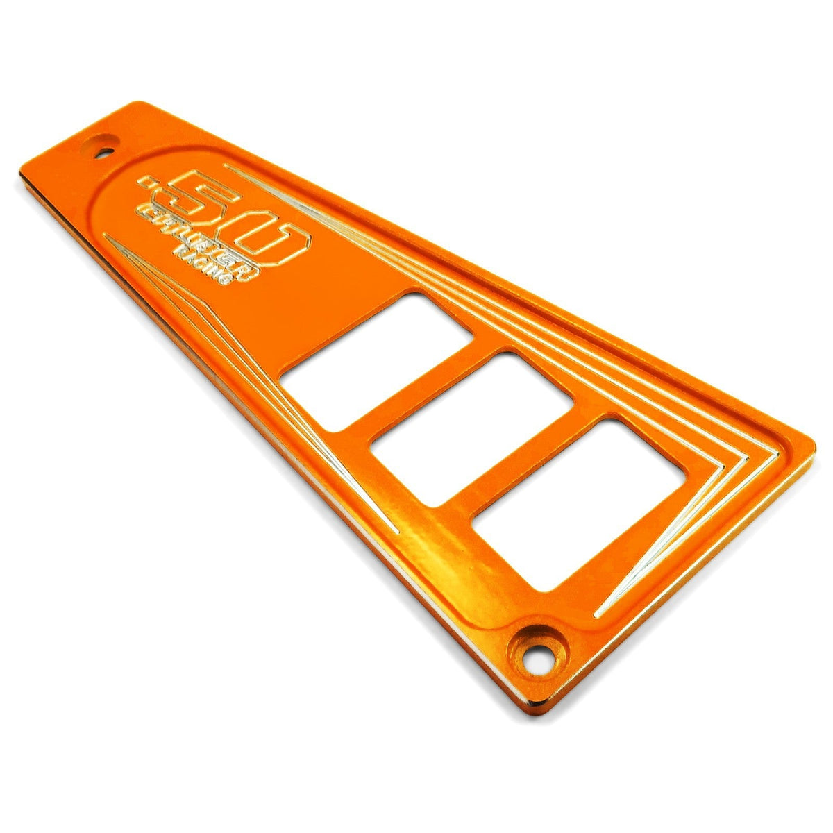 Polaris RZR XP1000 Ride Command 6-Switch CNC Billet Dash Panel - Multiple Colors + Optional Switches (2017+)