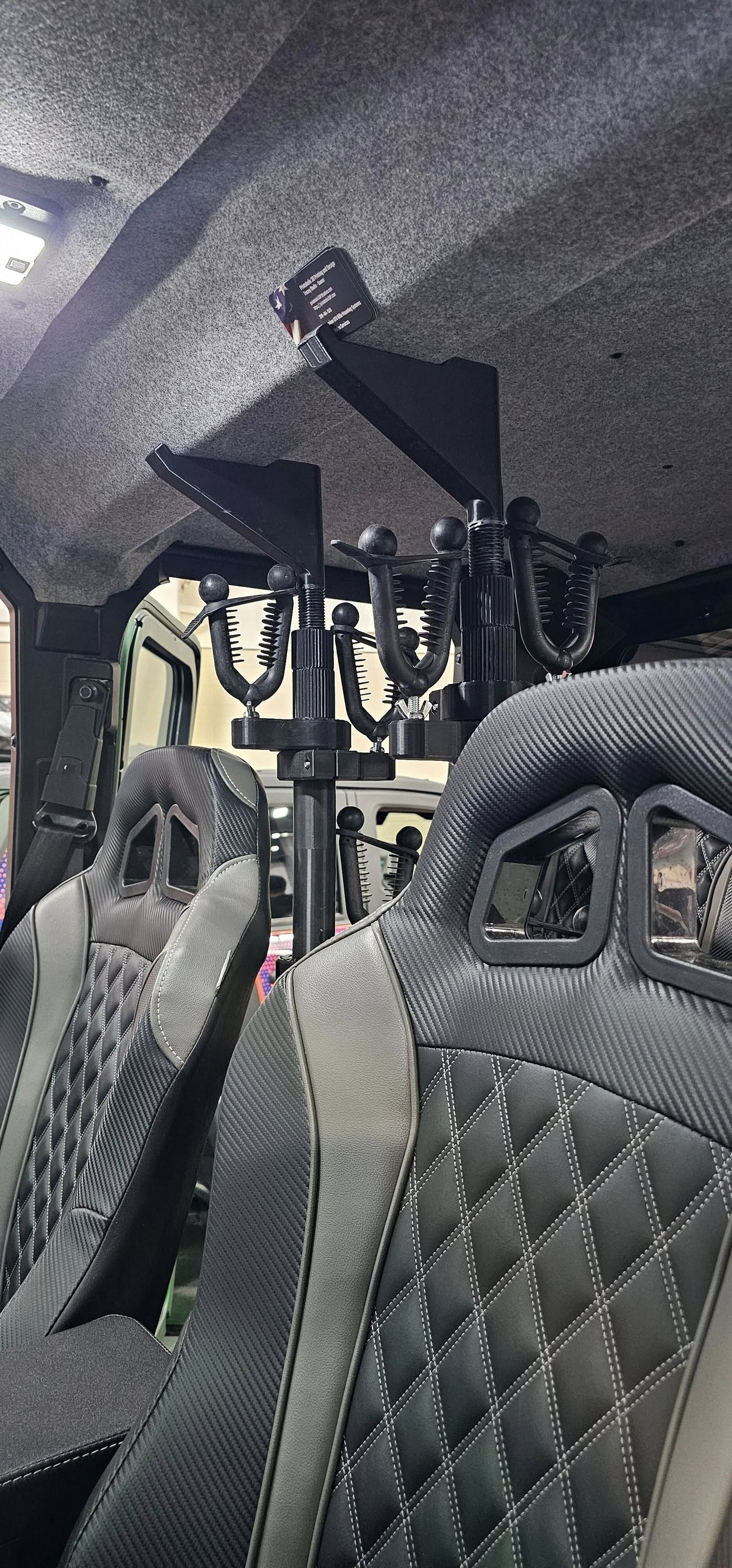 Polaris Xpedition 5 Seat, Northstar Mid Cage, 2 and 3 Place Rifle Mounting System