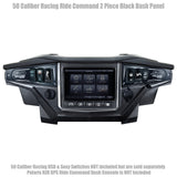 50 Caliber Racing Polaris RZR XP1000 Ride Command 6-Switch CNC Billet Dash Panel - Multiple Colors + Optional Switches (