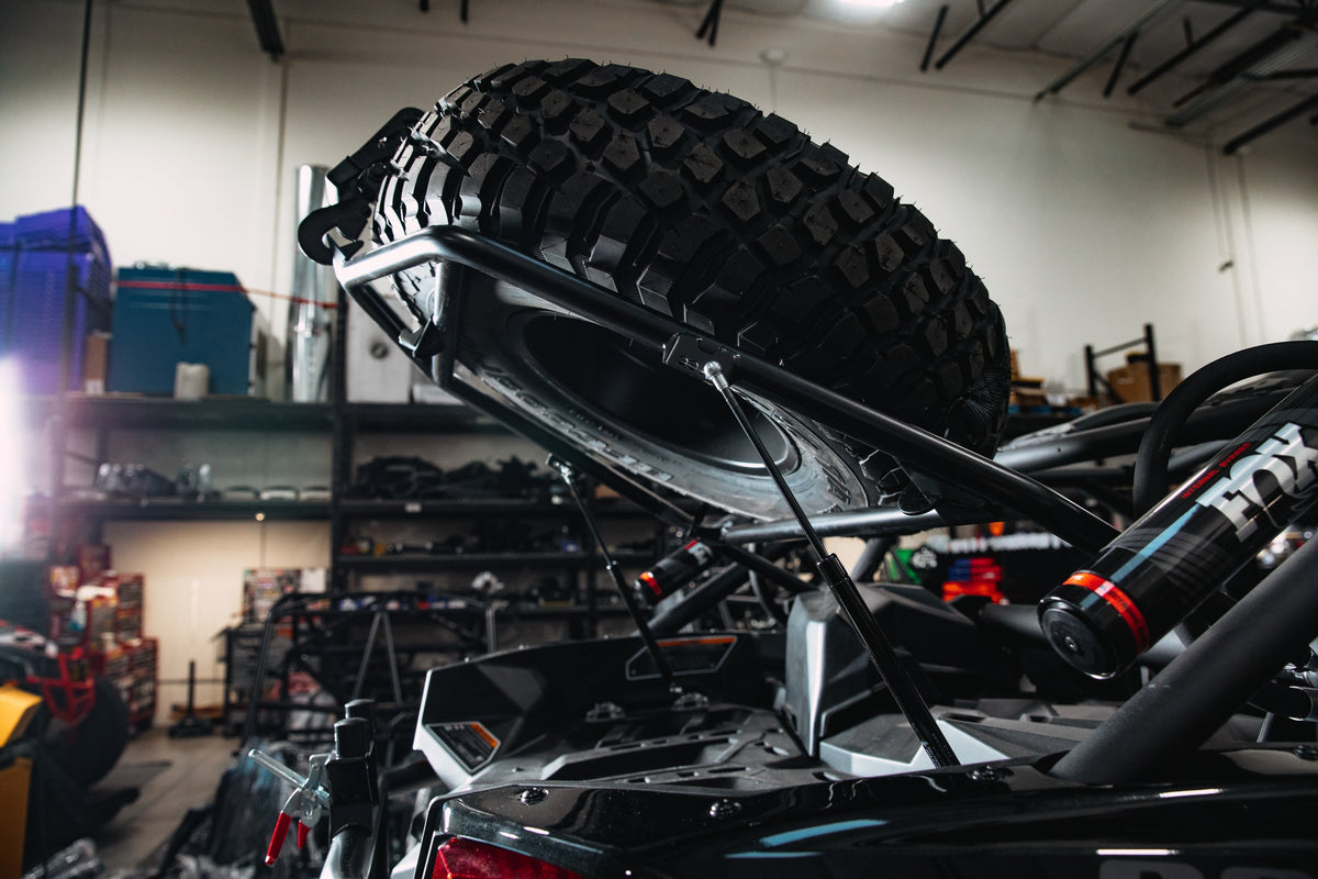 CAN AM X3 TIRE RACK & BUMPER COMBO