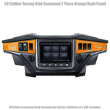 50 Caliber Racing Polaris RZR XP1000 Ride Command 6-Switch CNC Billet Dash Panel - Multiple Colors + Optional Switches (