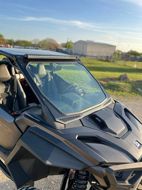 Photo of Moto Armor ABF Fabrication 2025+ Pro Series Full Glass Windshield by Moto Armor - Premium for UTVs / Side by Sides