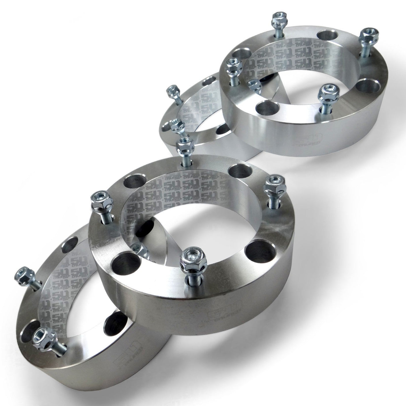 50 Caliber Racing Can-Am X3 & Honda Talon Wheel Spacers - 4x137 Bolt Pattern