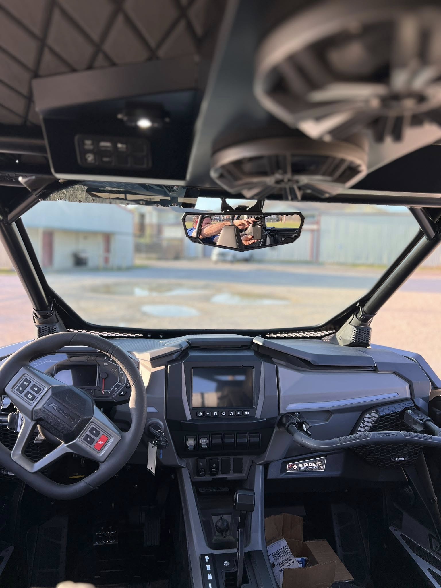 Photo of Moto Armor ABF Fabrication 2025+ Pro Series Full Glass Windshield by Moto Armor - Premium for UTVs / Side by Sides