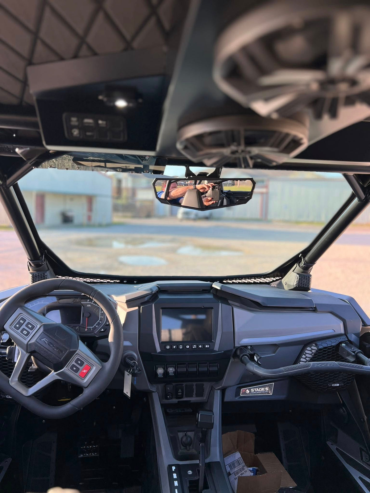 Photo of Moto Armor ABF Fabrication 2025+ Pro Series Full Glass Windshield by Moto Armor - Premium for UTVs / Side by Sides