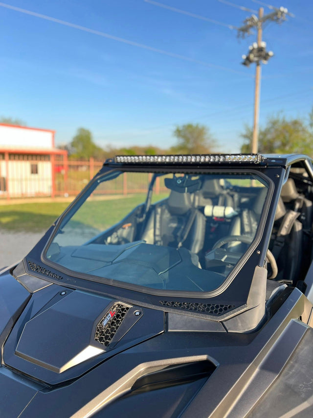 Photo of Moto Armor ABF Fabrication 2025+ Pro Series Full Glass Windshield by Moto Armor - Premium for UTVs / Side by Sides